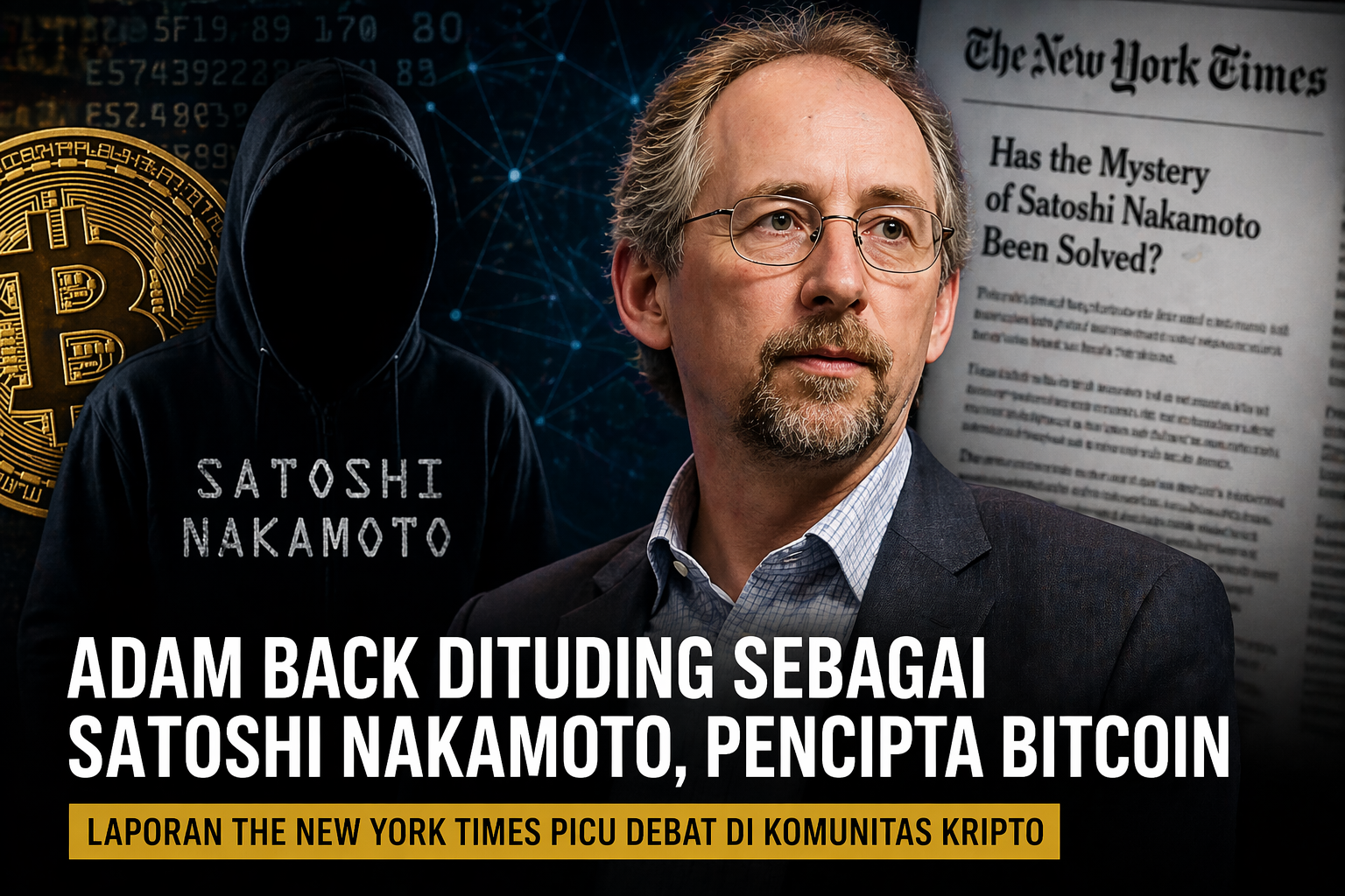 Seorang pria duduk di lantai dengan ekspresi bingung.