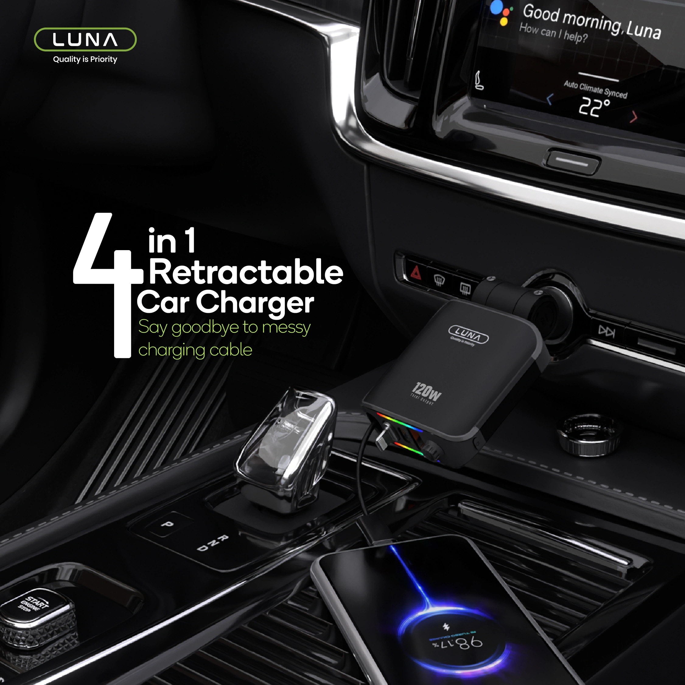 LUNIX Vape Pen, Essential, device, Gold