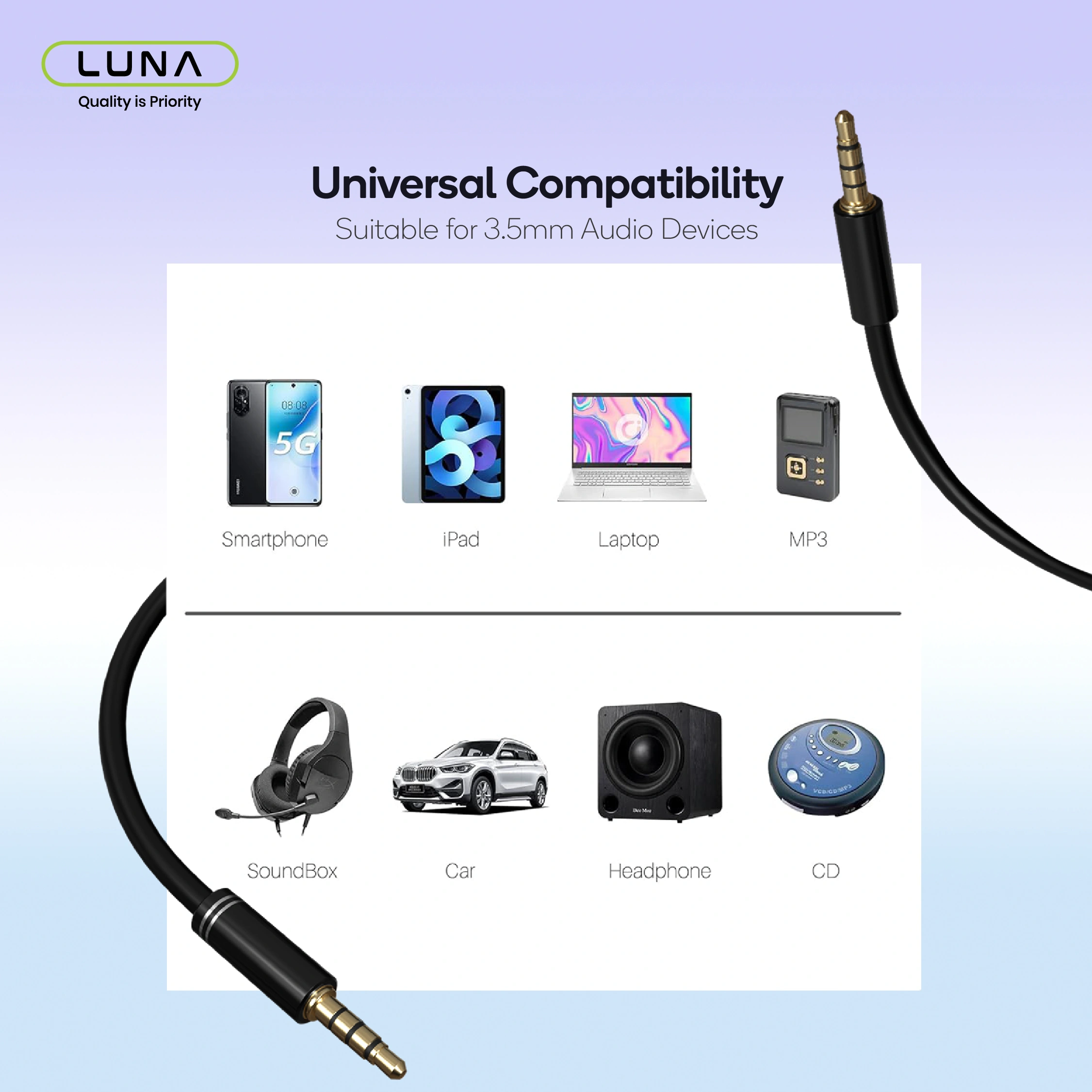 LUNIX Vape Pen, Essential, device, Gold